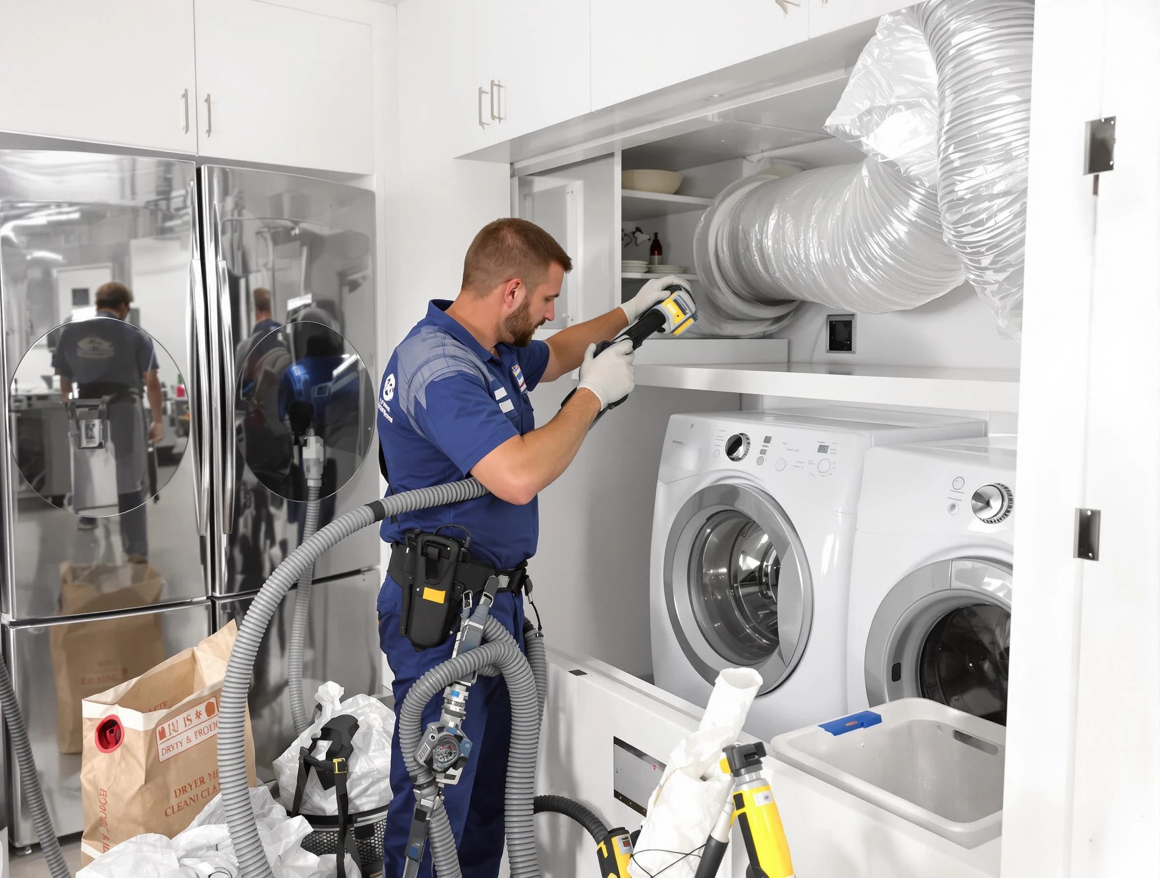 Professional duct cleaning by Jefferson Hills Dryer Vent Cleaning in Jefferson Hills