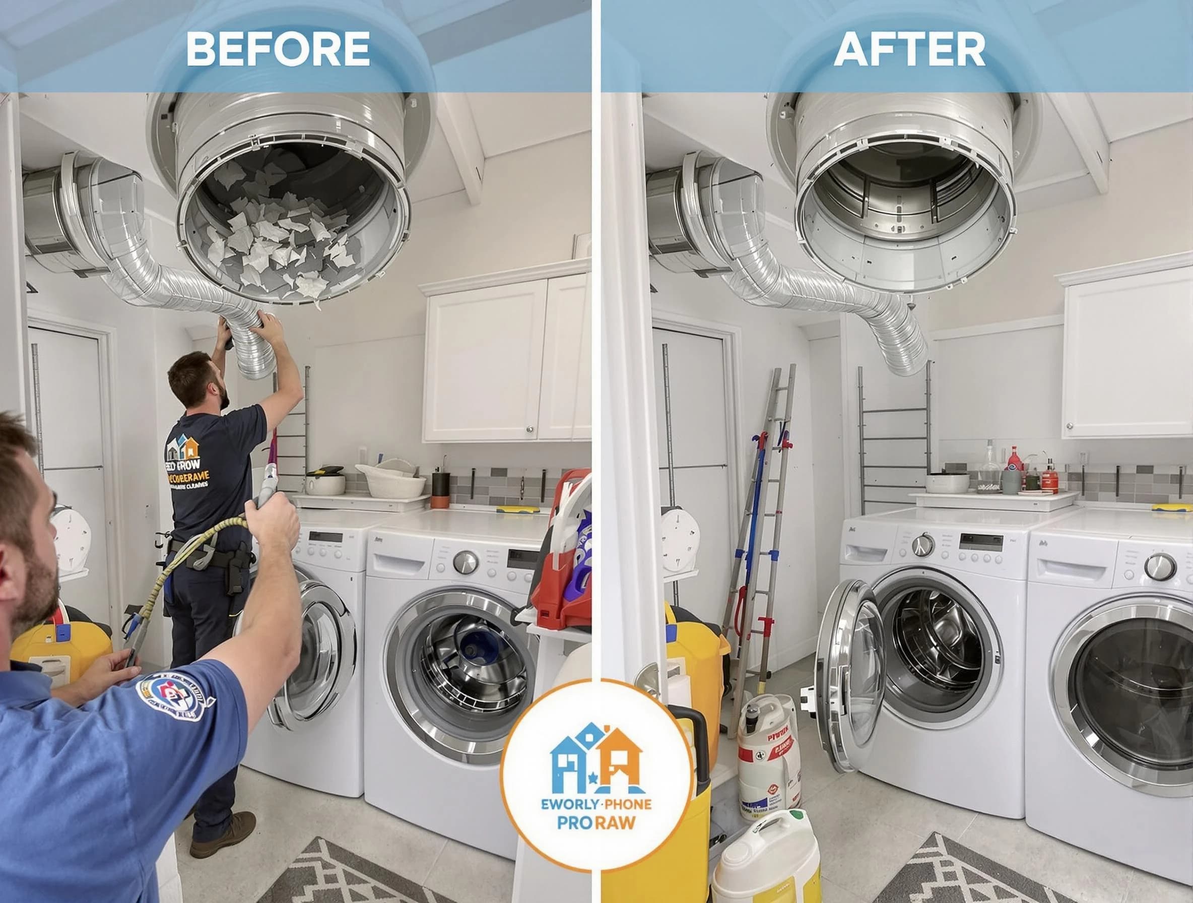 Residential dryer vent cleaning by Jefferson Hills Dryer Vent Cleaning in Jefferson Hills