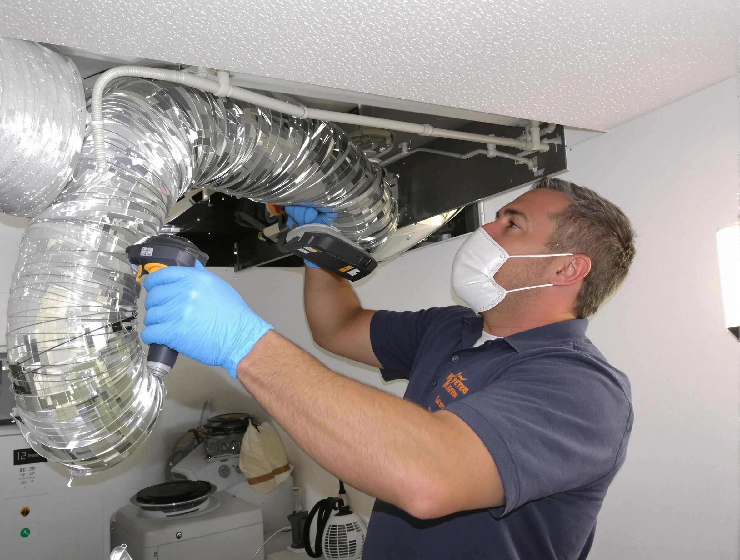 Jefferson Hills Dryer Vent Cleaning professional performing thorough residential dryer vent cleaning in Jefferson Hills