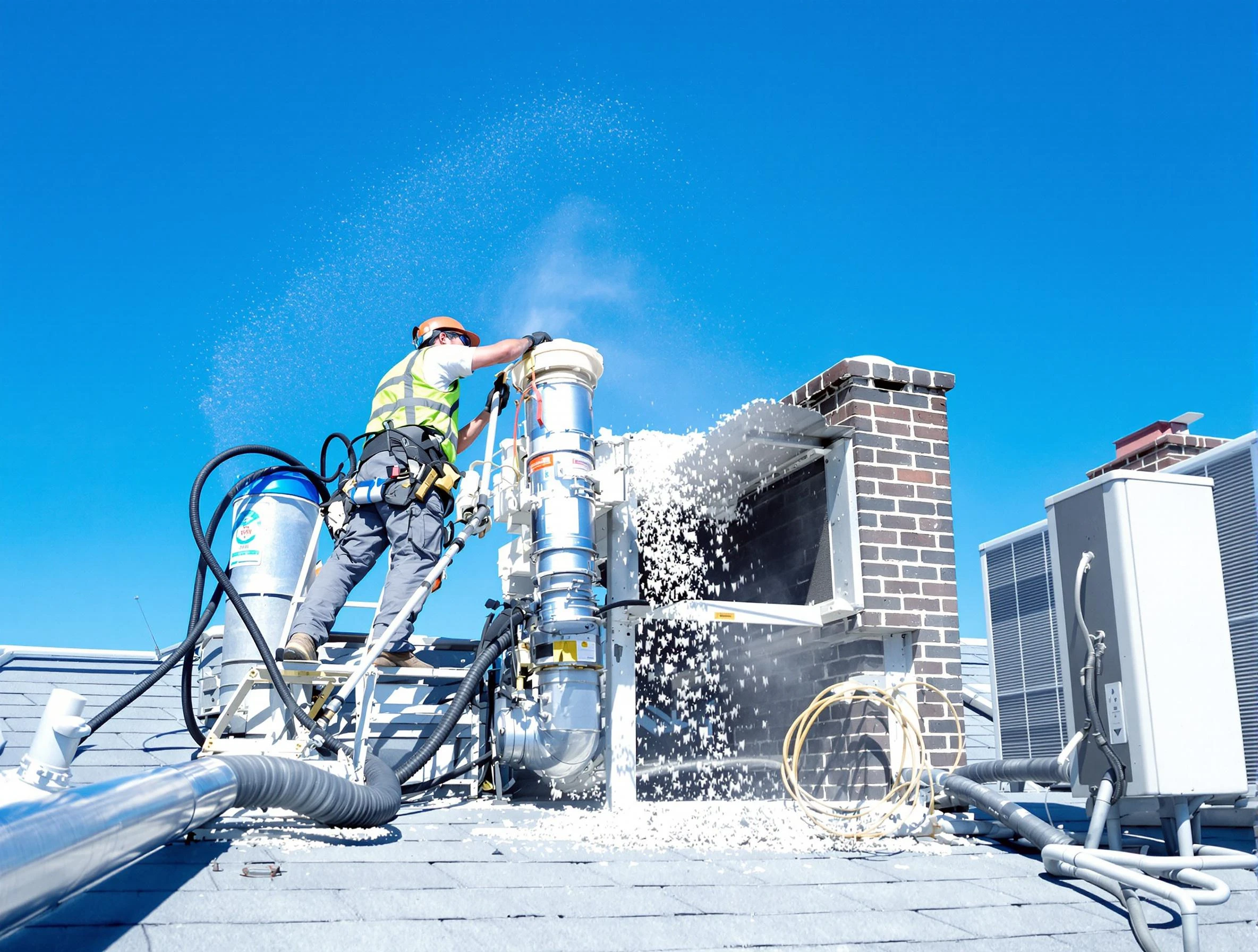 Expert roof dryer vent cleaning by Jefferson Hills Dryer Vent Cleaning in Jefferson Hills