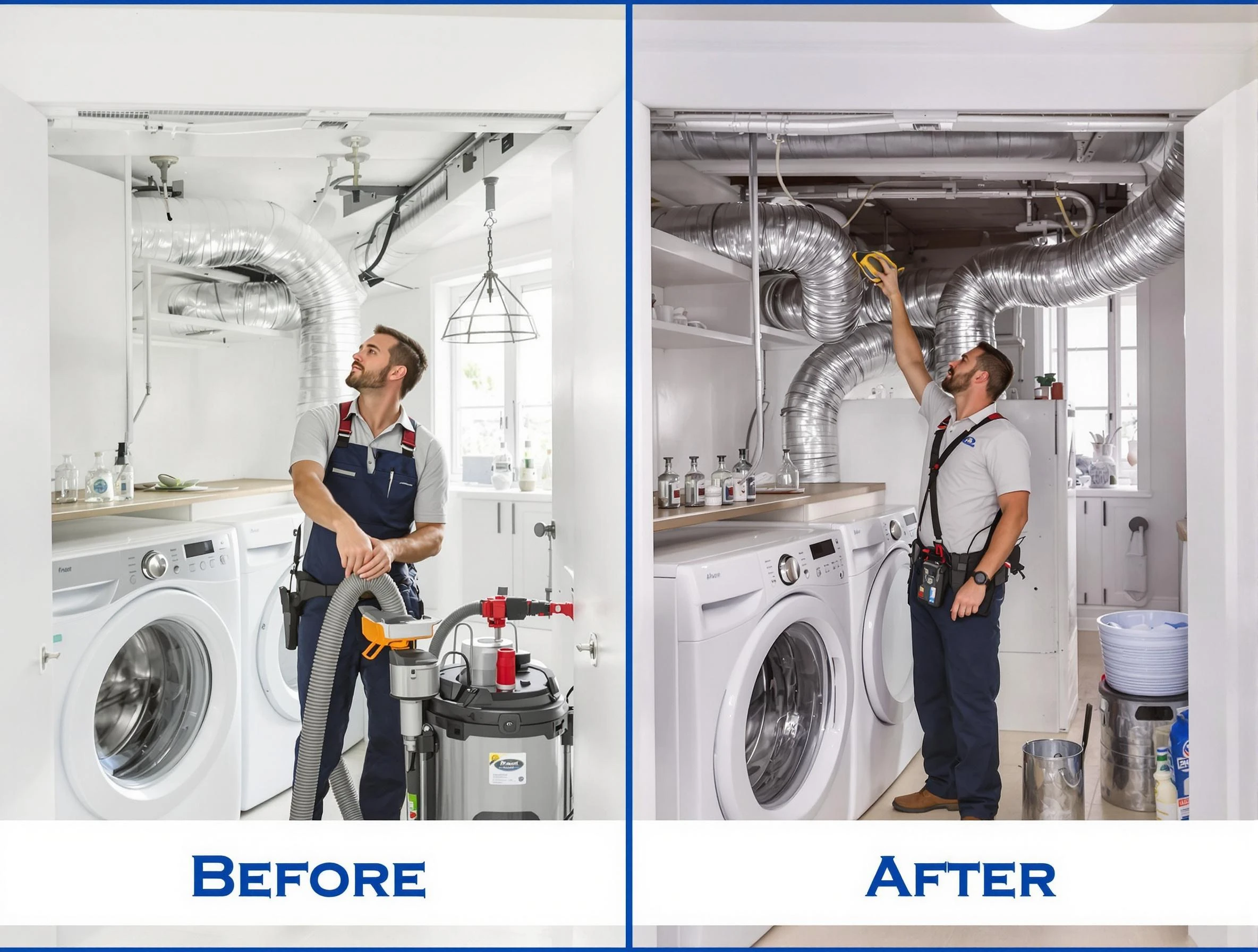 Expert gas dryer vent cleaning by Jefferson Hills Dryer Vent Cleaning in Jefferson Hills